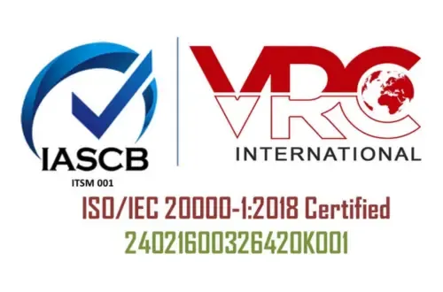 ISO/IEC 20000-1:2018 Certified